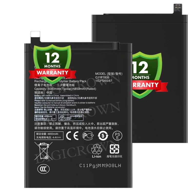 Image of Original C11P1806 Battery Compatible for Asus Zenfone 6 | Zenfone 6z - (5000mAh) - 1 Year Warranty