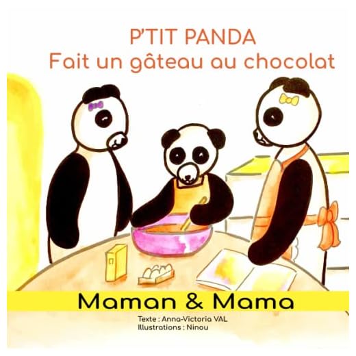 P'TIT PANDA FAIT UN GÂTEAU AU CHOCOLAT