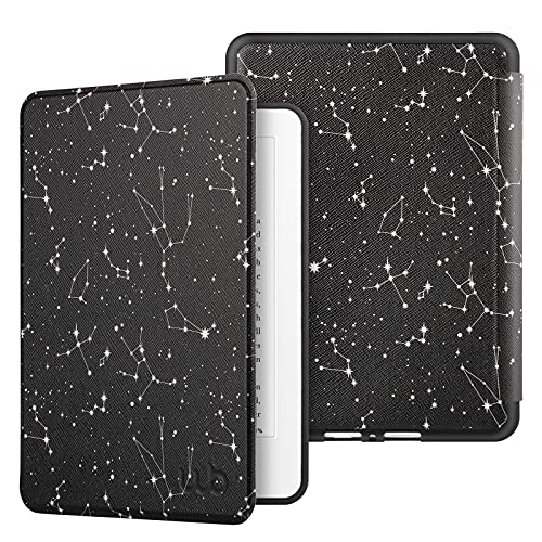 WB Capa Kindle 10a. Geração Ultra Leve Auto Hibernação Sensor Magnético Silicone Flexível Constelaçã