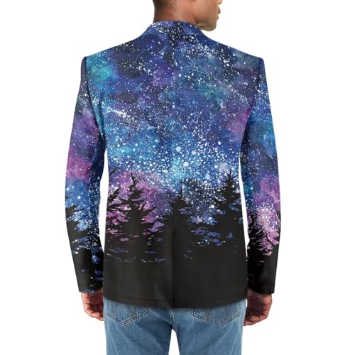 Mens Slim Fit Suit Jacket Casual Blazer Jacket with Pockets One Button Sport Coat Casual Slim Fit Top4