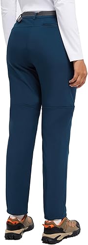 Miniatura 4 de BALEAF Women's Hiking Pants Fleece Lined Waterproof Cold Weather Insulated Ski Snow Pant Warm Winter Soft Shell