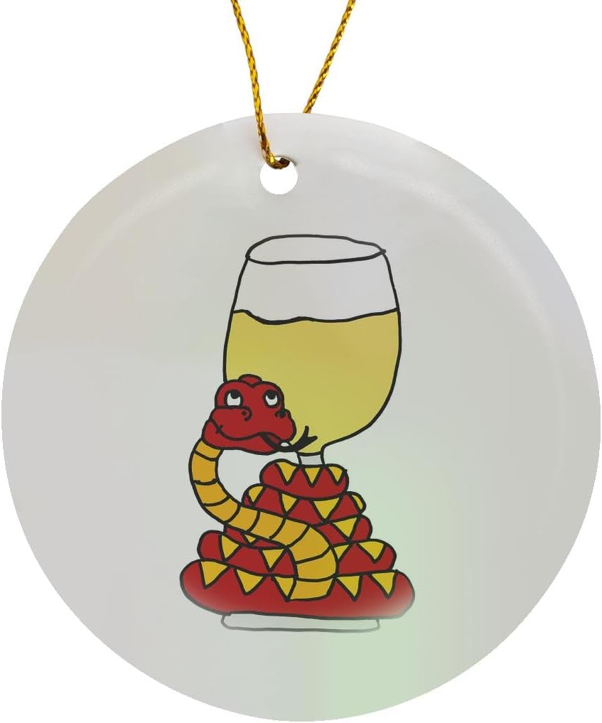 Circle Porcelain Ornament – Funny ...