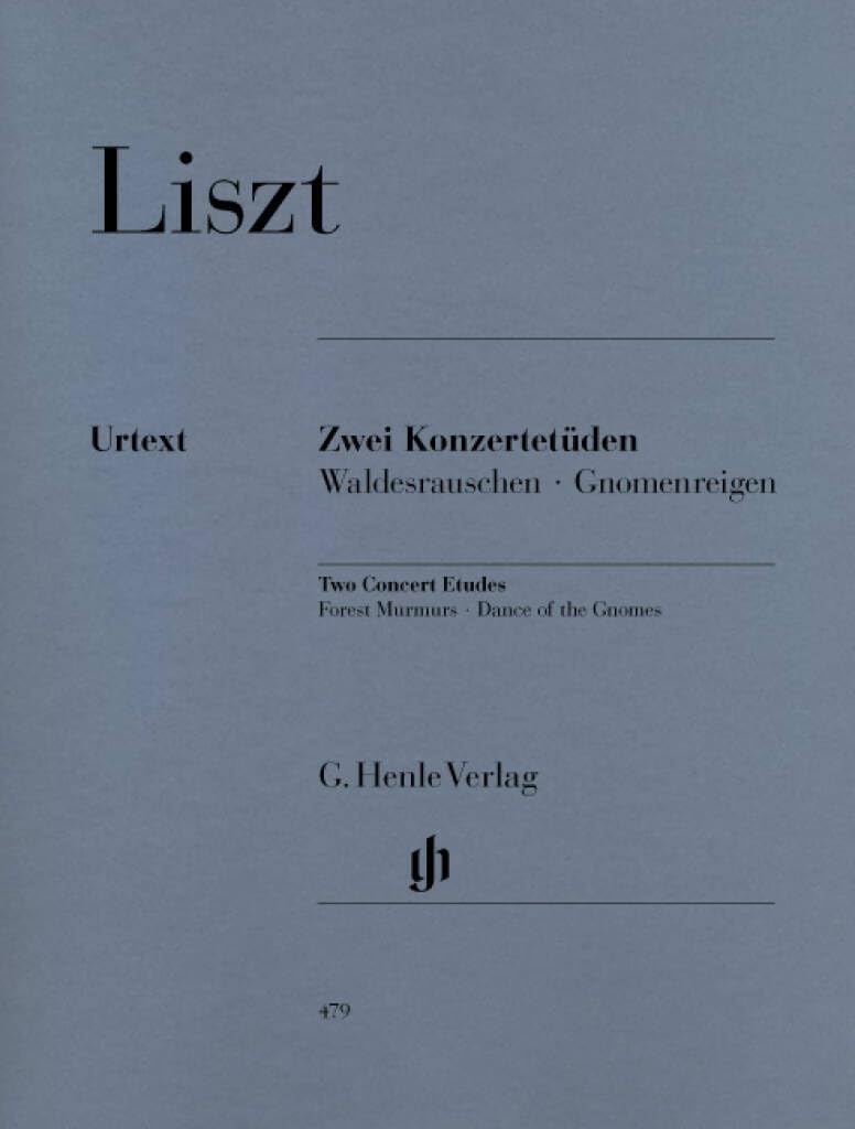 Two Concert Studies - piano - (HN 479): Instrumentation: Piano solo