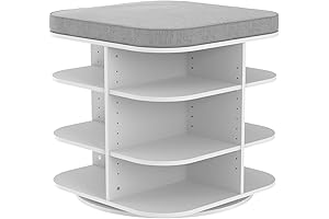 ClosetMaid Rotating Shoe Storage Bench Ottoman: The Ultimate Space-Saving Solution