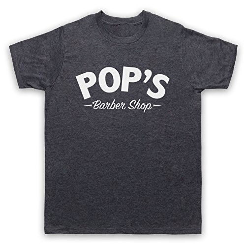 T-shirt Luke Cage Pop's Barber Shop cadeau original homme passionné de séries