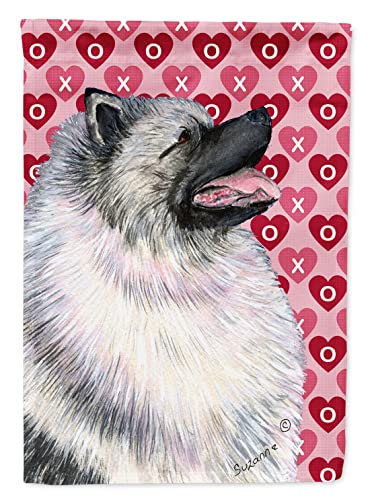Drapeau spitz loup de Saint-Valentin en polyester de qualité supérieure L - 2