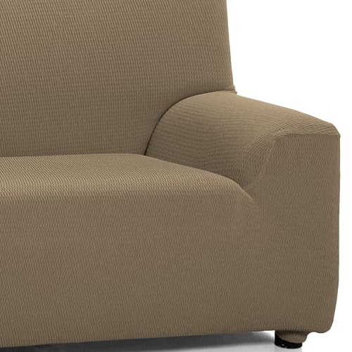 Martina Home Sofabezug 3 Plätze, Braun(Leather), Leder
