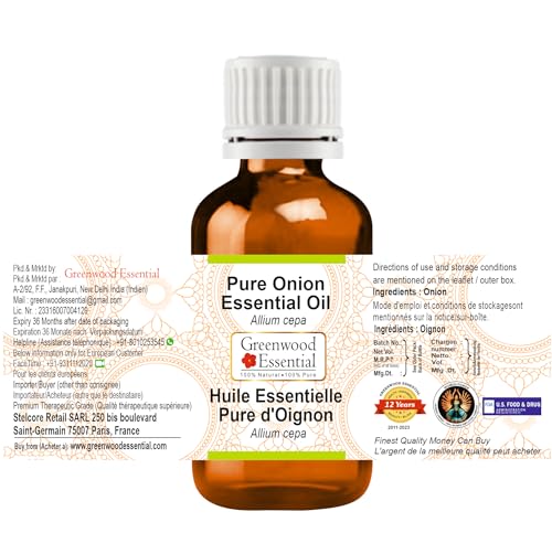 Aceite Esencial Puro de Cebolla Greenwood 30ml miniatura 2