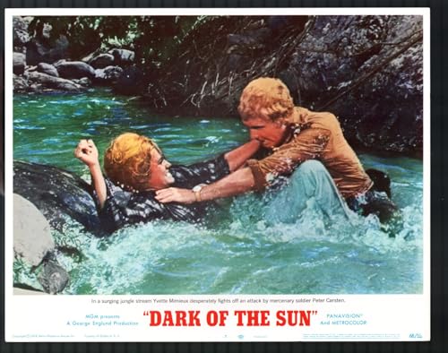 LOBBY CARD: Dark of the Sun 11"x14" Lobby Card #7