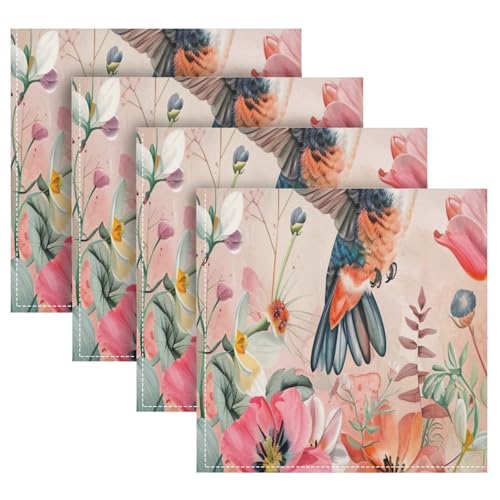 Servilletas de tela YETTASBIN cajas x4 50.5 x 50.5 cm miniatura 1