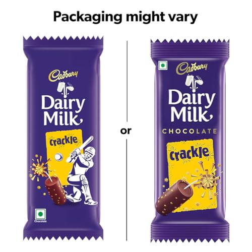 Image of Cadbury Dairy Milk Crackle Chocolate Bar, 36 grams