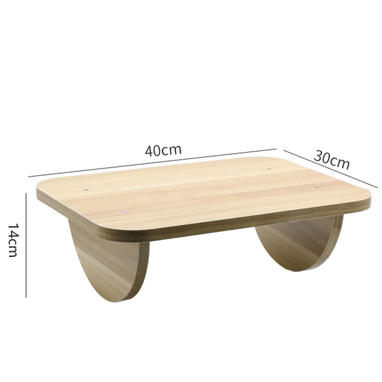 Reposapiés para debajo del escritorio,Reposapies de Oficina,Apoya Pies,Reposa Pie Trabajo Escritorio,Reposapiés de Madera,Reposapiés de Masaje de Pies Ergonómico para Oficina,Hogar,Taburete de Baño