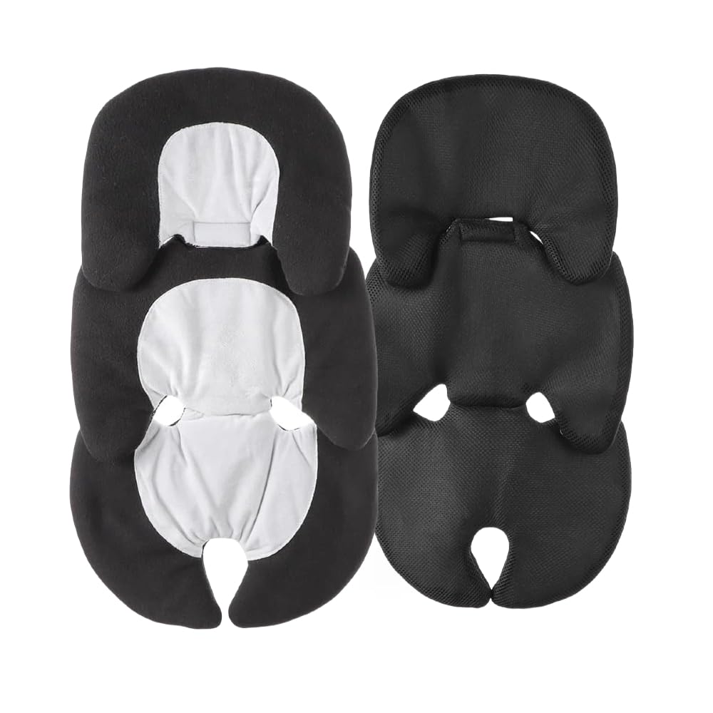 Rembourrage Universel pour Bébés Coussin Réducteur pour Siège Poussette Chaise Haute Matelas Universel Soutien Bébé Coussin de Siège Réversible 2 en 1 Matelas à Langer Pliable Soutien Poussette Chaud