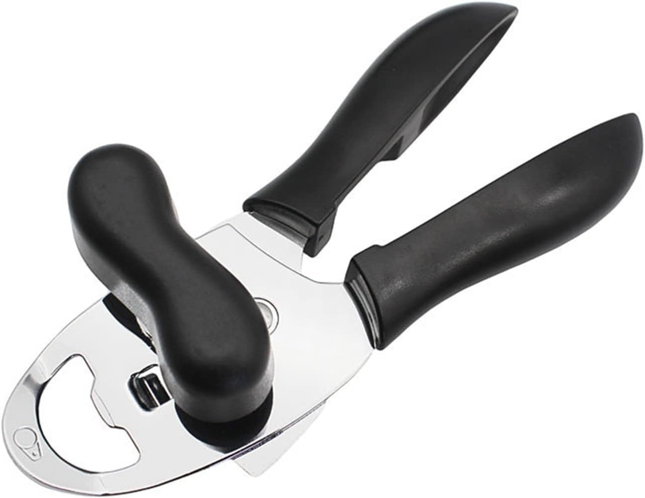 Can opener, multi-functional manual can, screw cap bottle, kitchen tool, knife, accessories(Green)