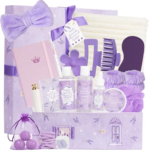 Image of Get Well Soon Gifts for Women, 33 Pcs XXL Bath and Body Gift, Skin Care Set, Self Care Gifts Set, Mother's Day, Birthday, Home Spa Kit, Holiday, Christmas, facial care kit for Mom Her Wife Girlfriend