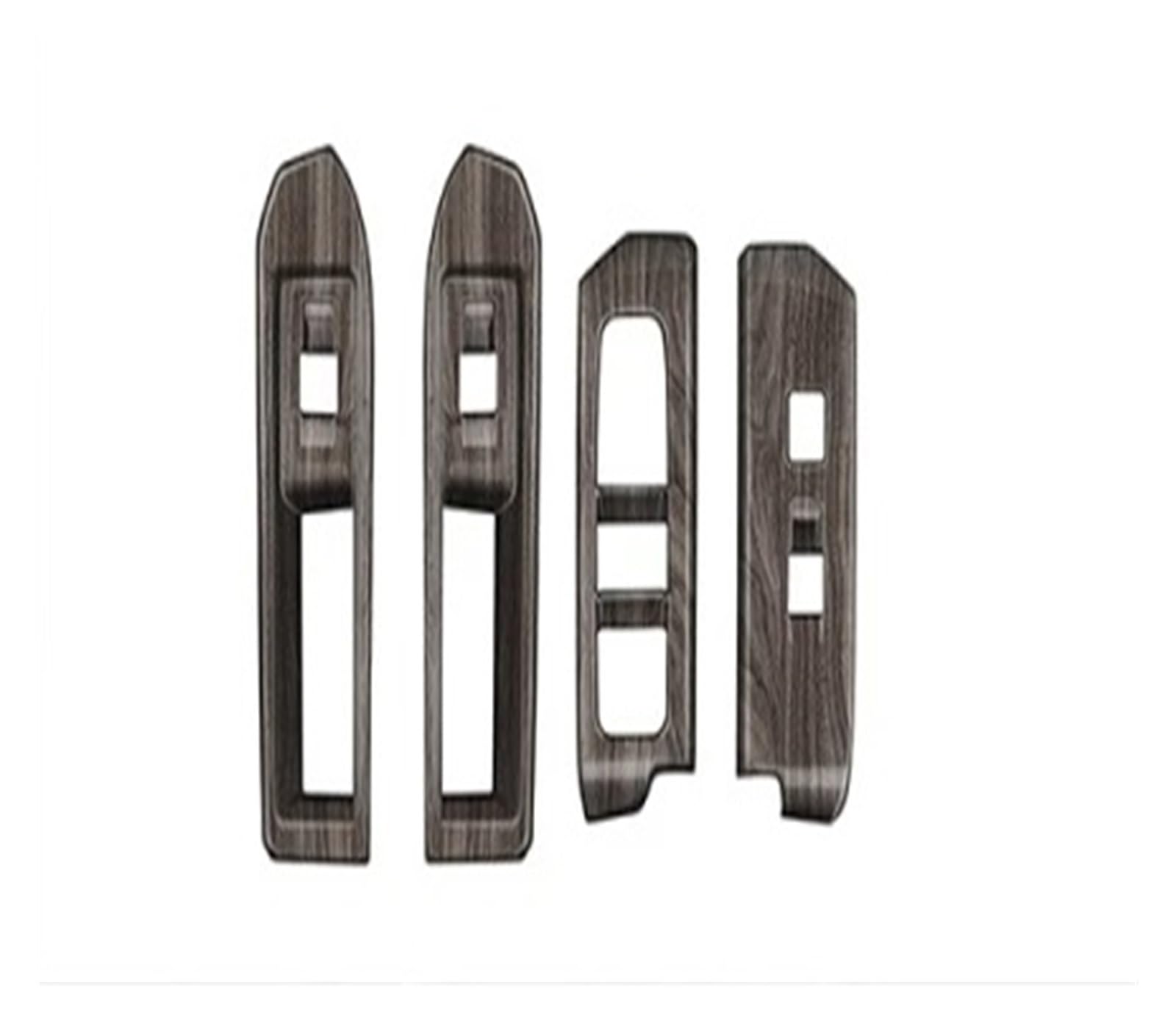SAMWDK for Toyota for Tacoma 2024 2025 ABS Wood Interior Accessories Center Conlose Gear Shift Panle Door Handle Window Switch AC Cover Car Interior Panel Trim(LHD Window Switch)