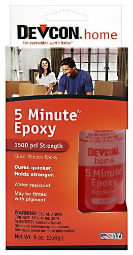Devcon 5 Minute High Strength Clear Epoxy 9 Ounce