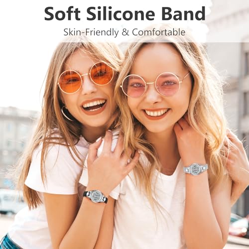 Timever L6662S-SILVERGREY-TEUS Watches For Women Sport Digital Womens Watch Waterproof thumb #4