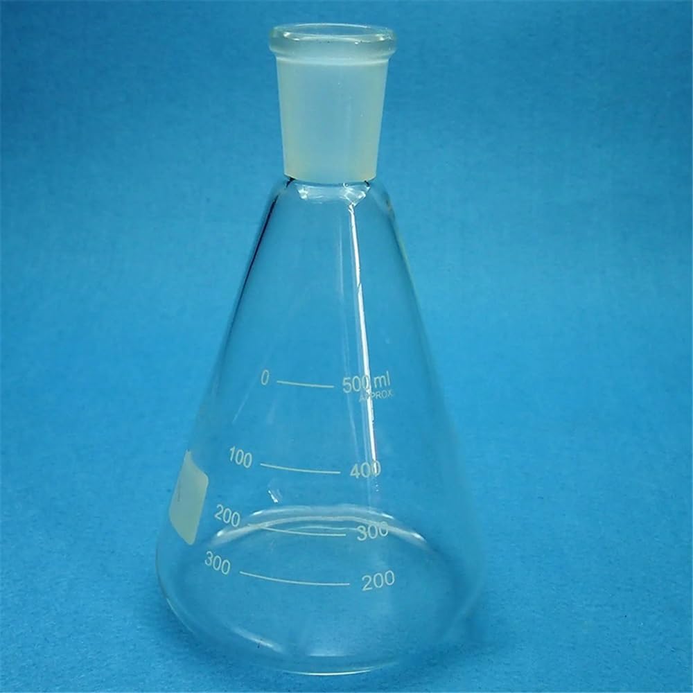 Kit de cristalería de laboratorio con embudo Buchner de 150 ml y dispositivo de succión 24/40 de 500 ml