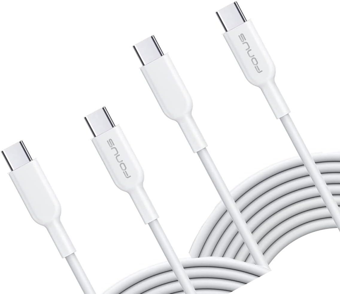 Fast Charge 6ft and 10ft Long PD USB C Cables Compatible with Samsung Galaxy Tab A9/A9 Plus/A8/A7 10.4 (2020)/A7 Lite Tablets - Type-C to Type-C Cord Power Wire USB C to USB C Data Sync High Speed