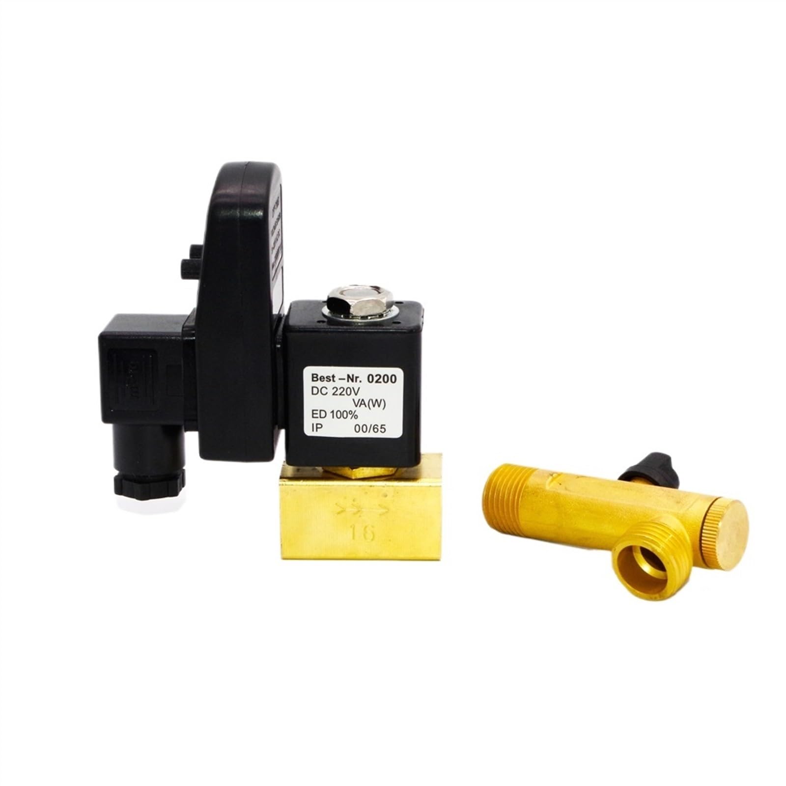 Válvula de Drenaje eléctrica de 1/2'' con Temporizador de Drenaje automático for compresores de Aire(AC24V)