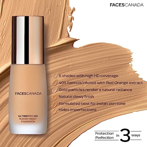 Image of FACESCANADA Ultime Pro Hd Runway Ready Foundation Olive Beige 05,Full,Matte,Liquid,All