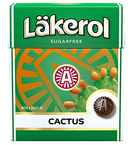 Cloetta Lakerol Sugar Free Pastilles 4 Box Of 25G #TOP4