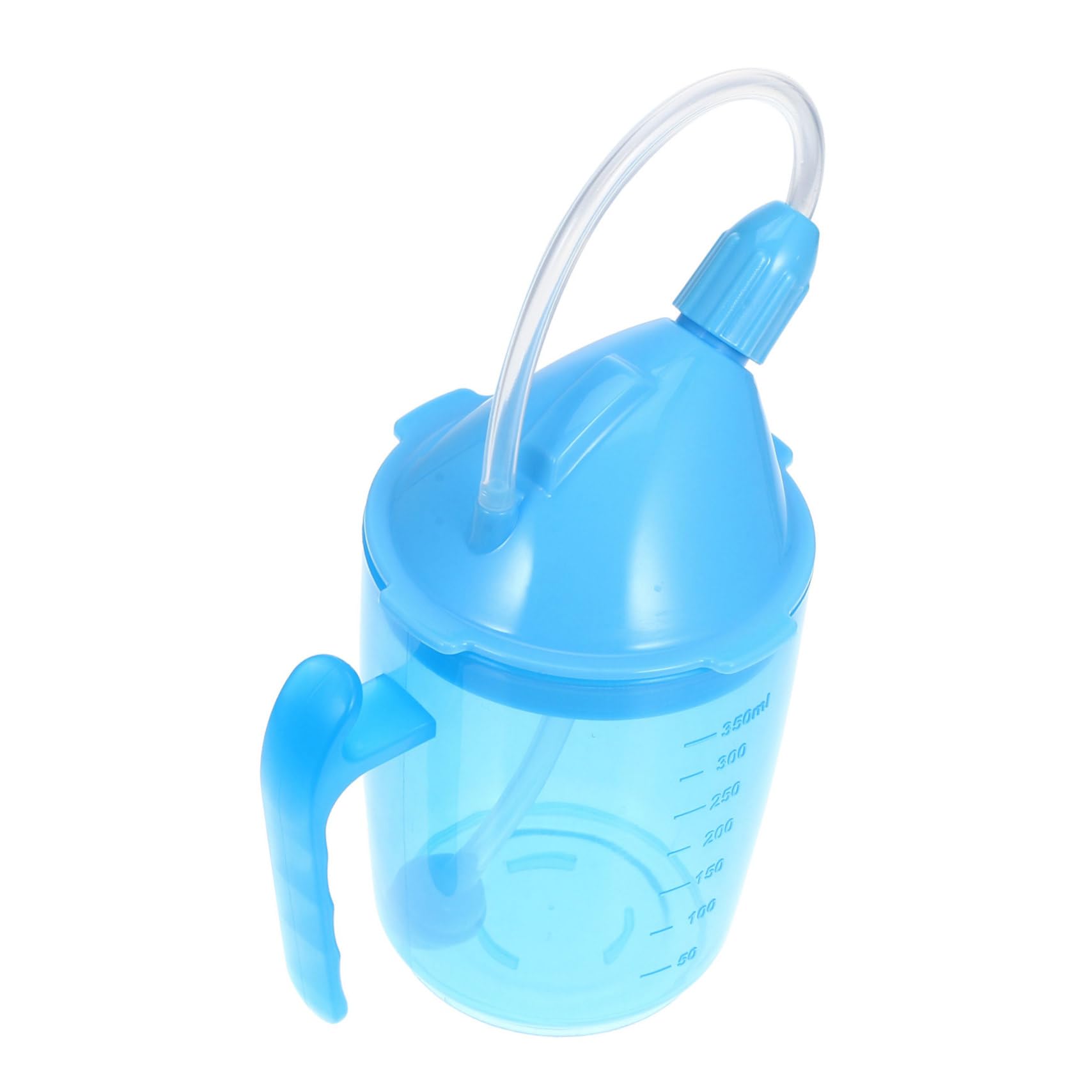 Beaupretty 2piezas Taza De Alimentación Para Pacientes Discapacitados y Ancianos Copa Antiderrame Cama Diseño Práctico Para La Hidratación
