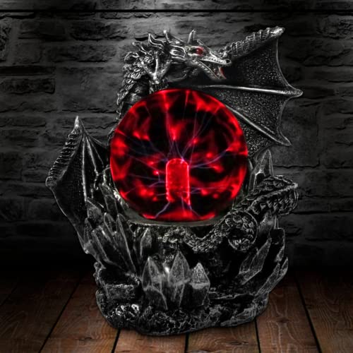 Lampada a Sfera al Plasma Scuro Medievale Touch Responsive Magical Sphere Light Decor