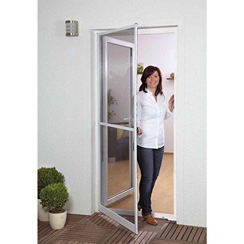 Preisvergleich Produktbild MasterSlimPlus Fliegengitter+Zarge 100x210cm