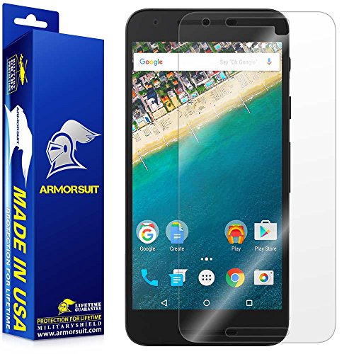 ArmorSuit MilitaryShield Screen Protector for Nexus 5X - [Max Coverage] Anti-Bubble HD Clear Film