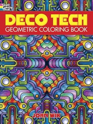 Deco Tech( Geometric Coloring Book)[COLOR BK-DECO TECH GREEN/E][Paperback]