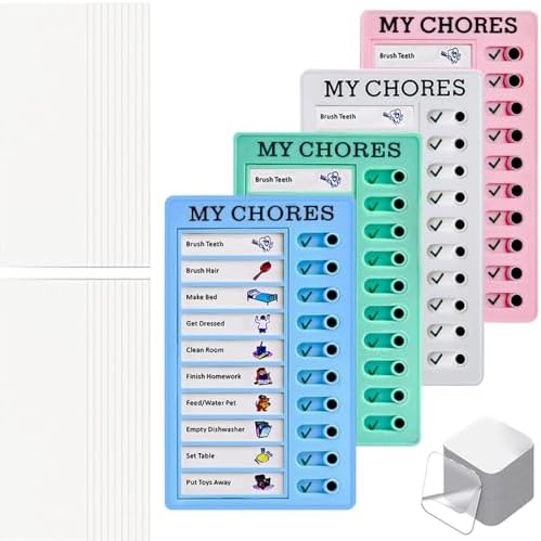 WQYWWLFR Chore Chart For Kids Dry Erase Board ADHD Tools