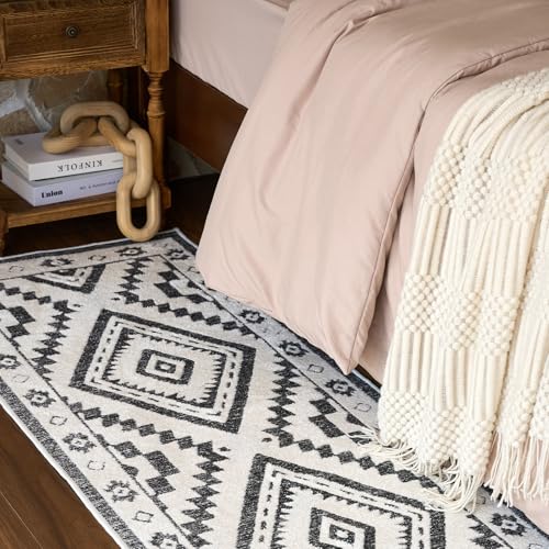 Tapete Decorativo Lavable Estilo Boho 2x3 Pies miniatura 5