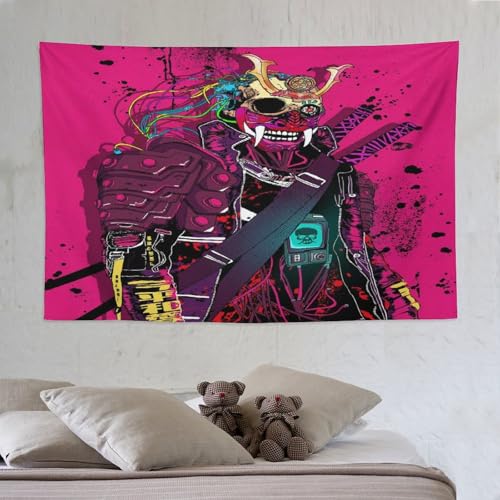 Tapisserie murale 150x230 cm PAZZK tueur de chasseurs impression 3D