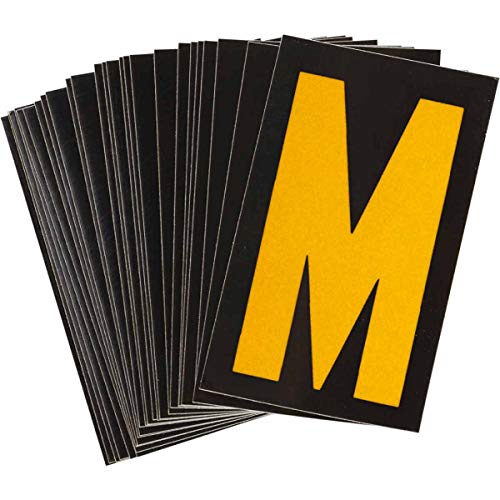 Chiffres et lettres réfléchissants Bradylite Brady 5000-M 50038 marquage adhésif