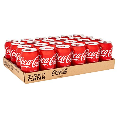 2 latas de Coca Cola de 330 ml (48 en total)