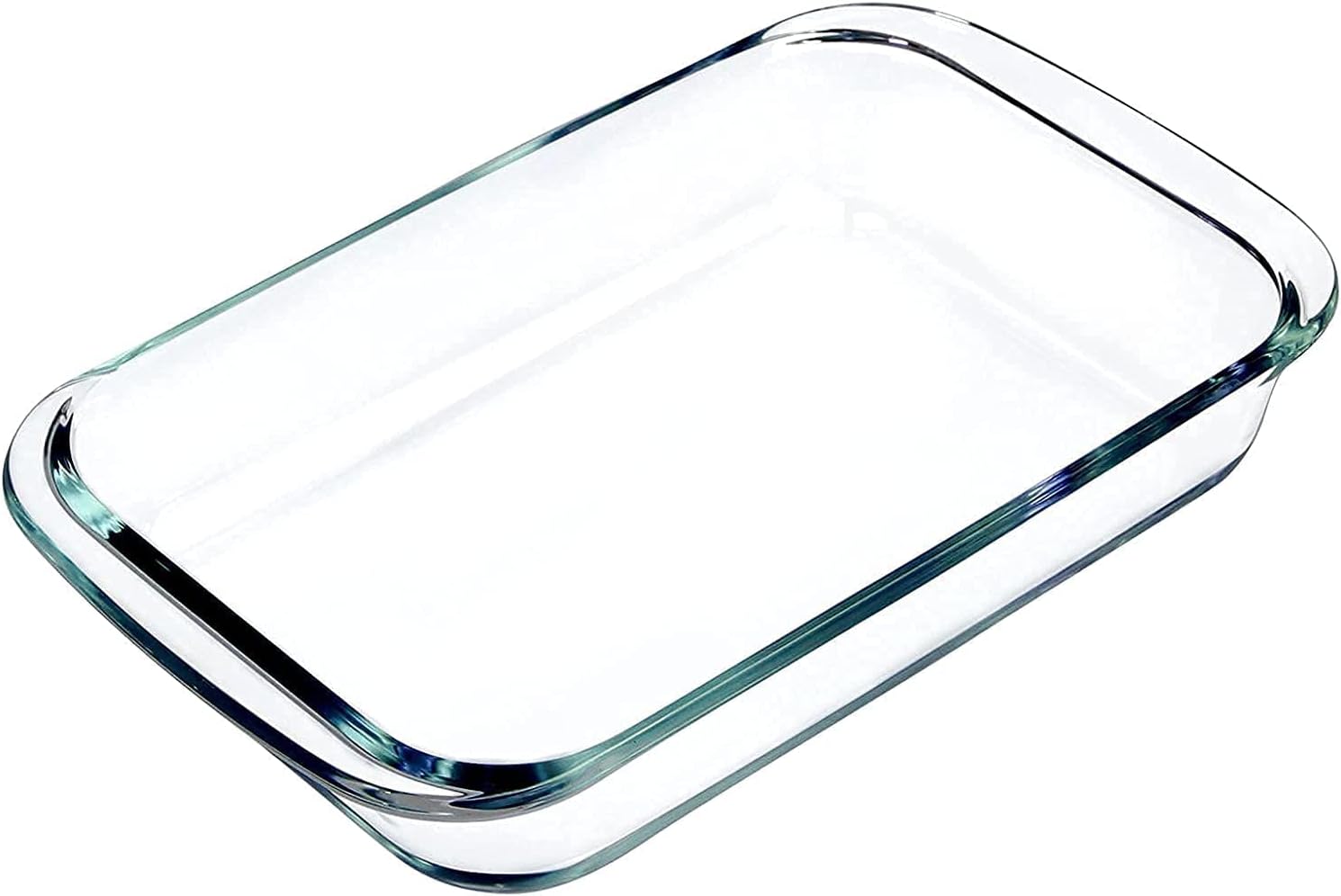 ROSEFINCH Borosilicate Rectangle Glass Baking Dish Micorwave Oven Safe Freezer Safe Baking Tray Serving Dish Bakeware - 1600 ml