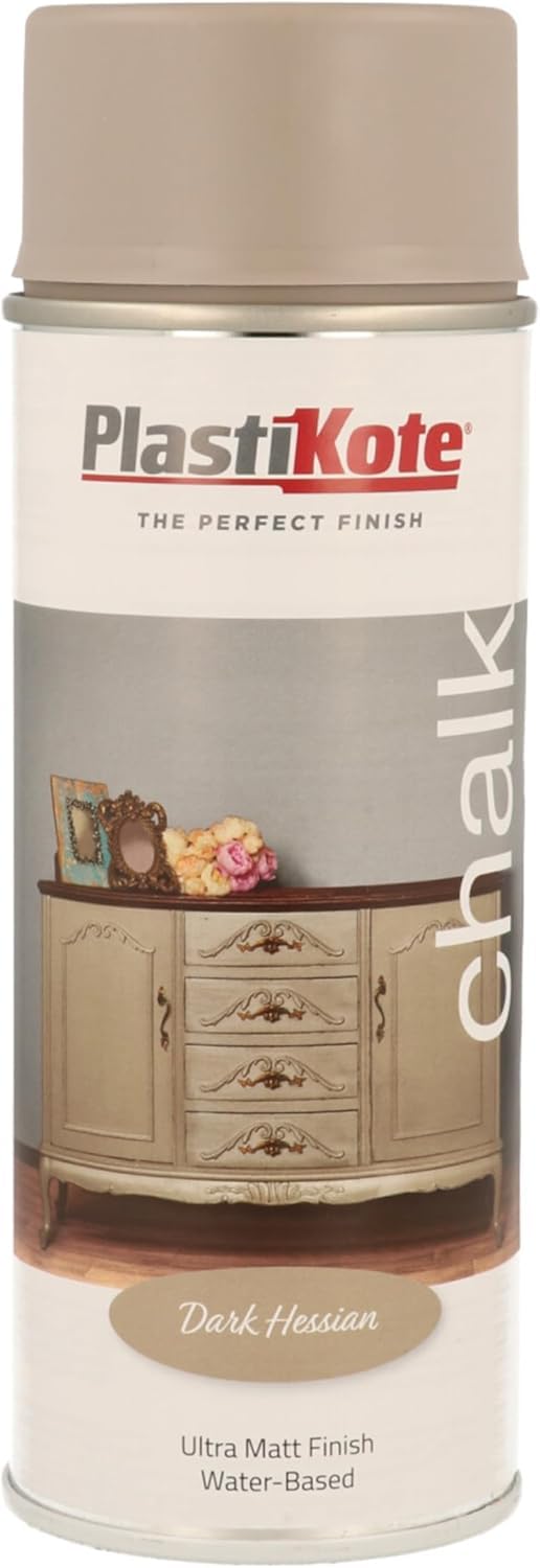 Supergift.com Dark Hessian 400Ml, Heritage Chalk Spray Paint, Ultra Matt Finish (1, )