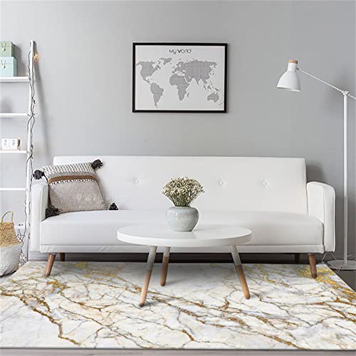 Tapis de couloir et table de dîner marbre blanc pour maison