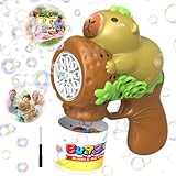 Panacare Seifenblasenpistole, Seifenblasenmaschine Gun Kinder 10000+ Blasen/Min mit Seifenblasenlösung, Seifenblasenspielzeug Geschenk für Kinder/Geburtstag/Party, Bubble Gun for Kids