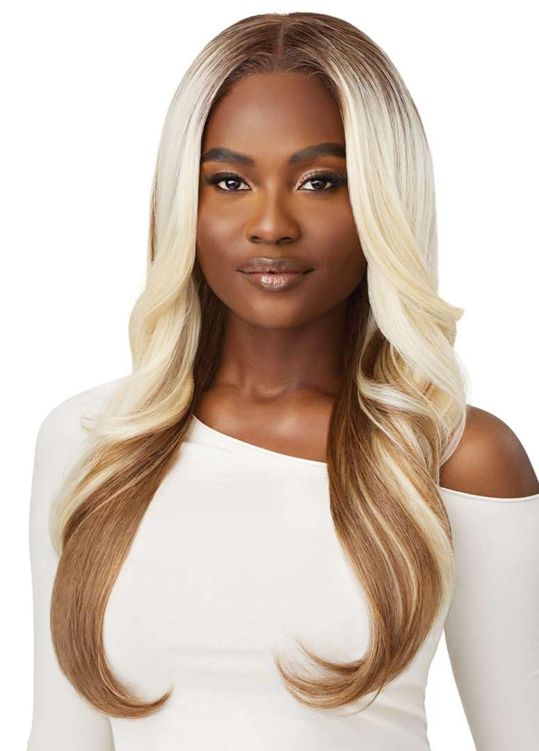 Outre Lace Front Wig - Perfect Hair Line 13X6 - Daijah (JET BLACK 1)