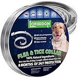Flea and Tick Prevention Collar One Size Fits All Dogs Flea and Tick Control with Adjustable Design...