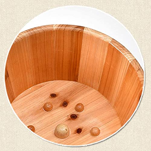 Baño de pies de madera maciza Katzowen para pedicura miniatura 4