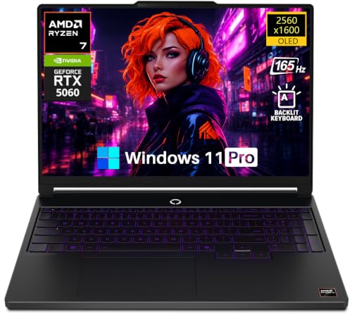 Image of Lenovo Legion 5a Gaming Laptop, GeForce RTX 5060 8GB, 64GB DDR5, 2TB SSD