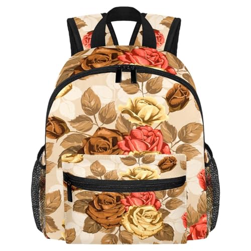 Petit sac à dos rétro léger pour éviter le mal de dos avec gourde accessible