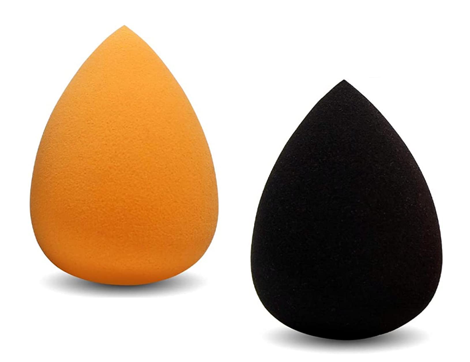 Ergy Beauty Makeup Sponge, Blender Beauty Foundation Blending Sponge- Dry & Wet Use for Powder, Cream or Liquid Application (2 Pcs）