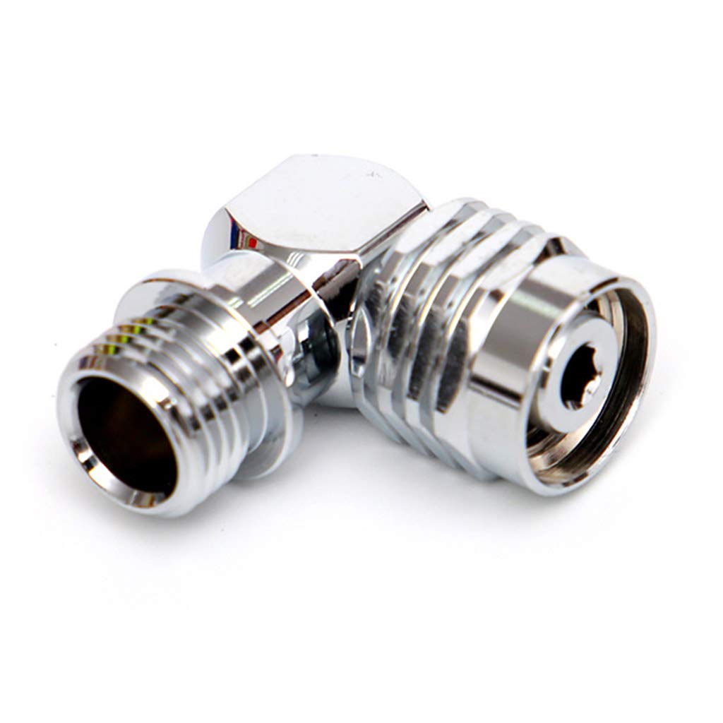 MLWSKERTY 90/110/360 Degree Hose Adapter for 2nd Stage Diving Regulator Connector Dive Accessory