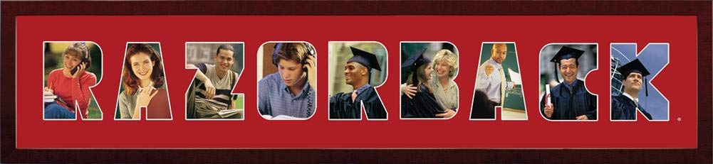 Campus Images NCAA Arkansas Razorbacks Spirit Collage Frame, Multi, 3