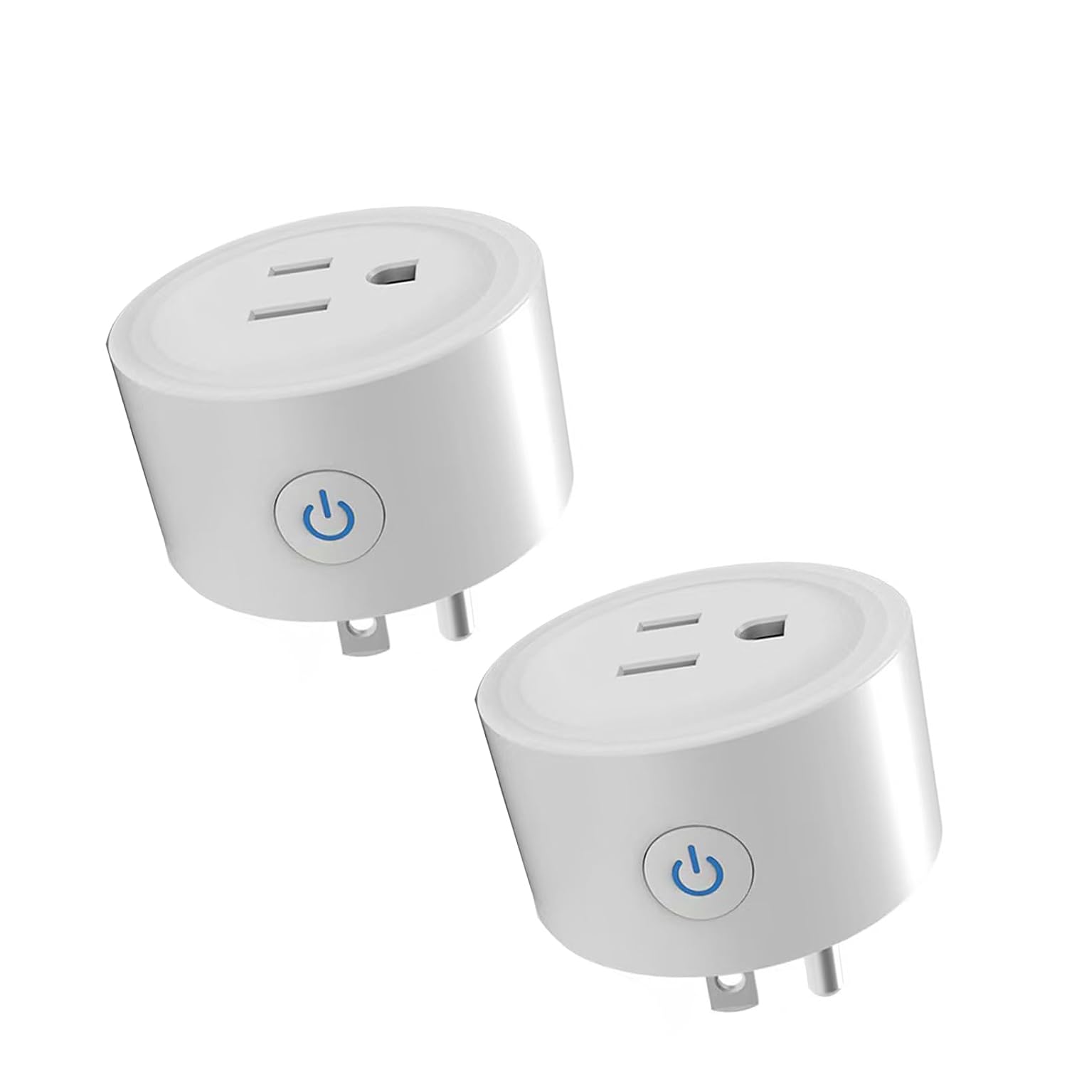 Smart Plug, ZigBee Smart Socket, Alexa Plug, Compatible with Alexa and Google, Timer Socket with APP Control, no hub Required (2 Packs)